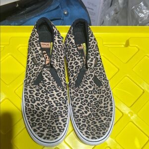 Vans Leopard Print Flats